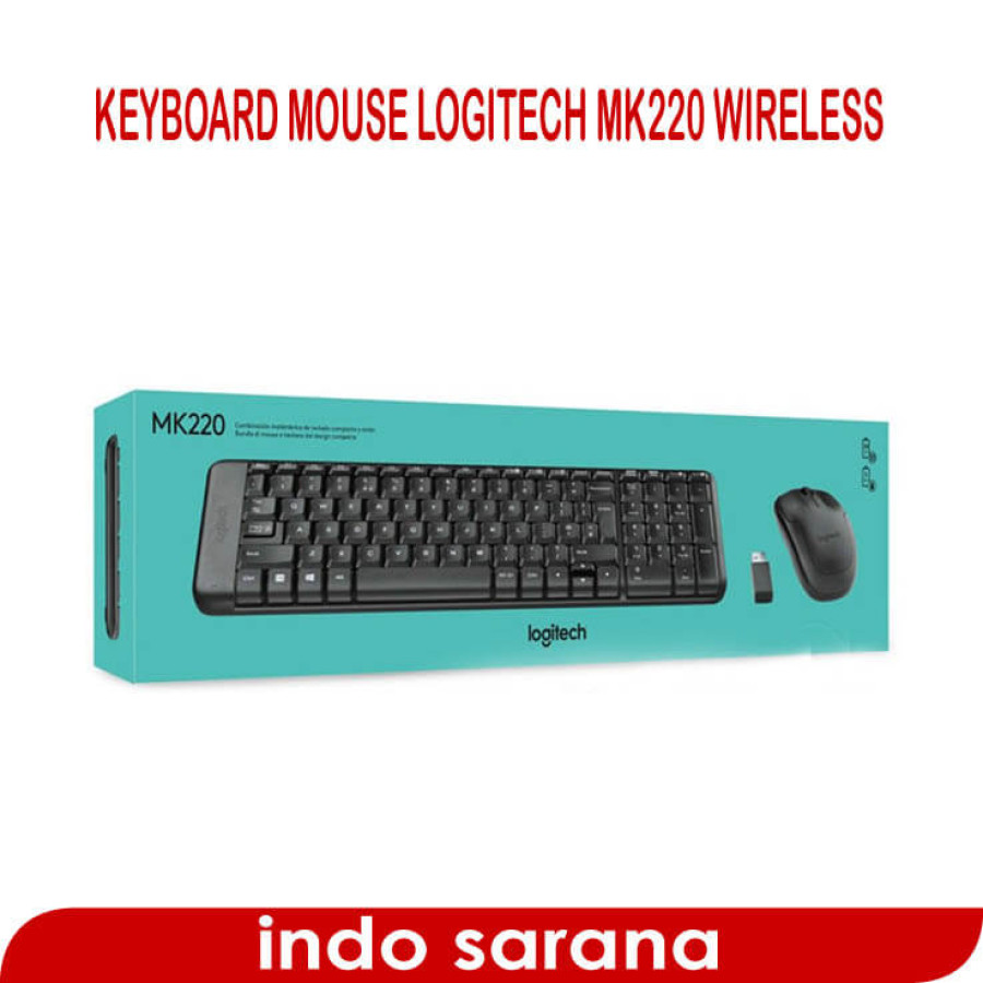 Logitech MK220 Wireless Keyboard Mouse Combo - detail