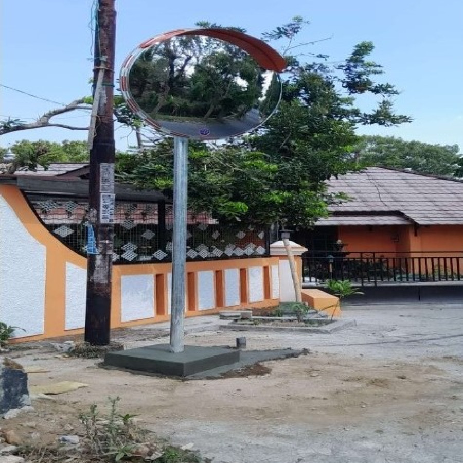 Pemasangan Cermin Cembung - utama