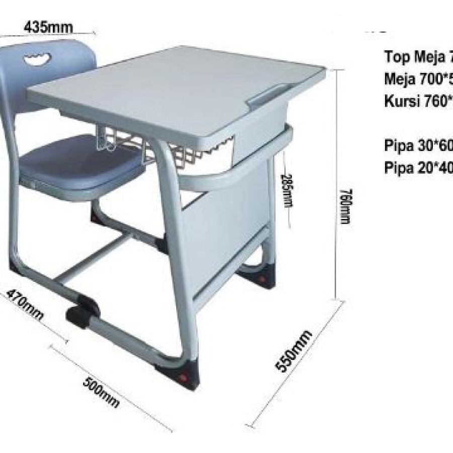 Set Meja Kursi Belajar