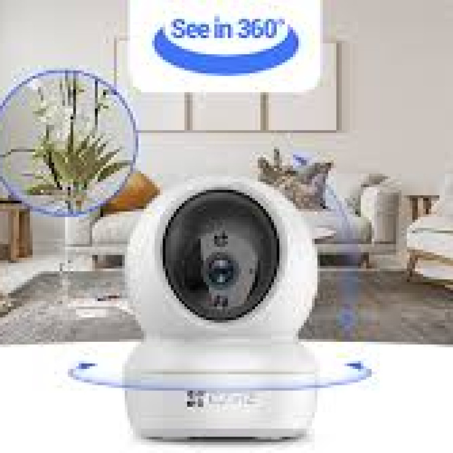 Paket Camera EzviZ C6N 4MP WIFI CAMERA by HIKVISION Dan Material Bantu - detail