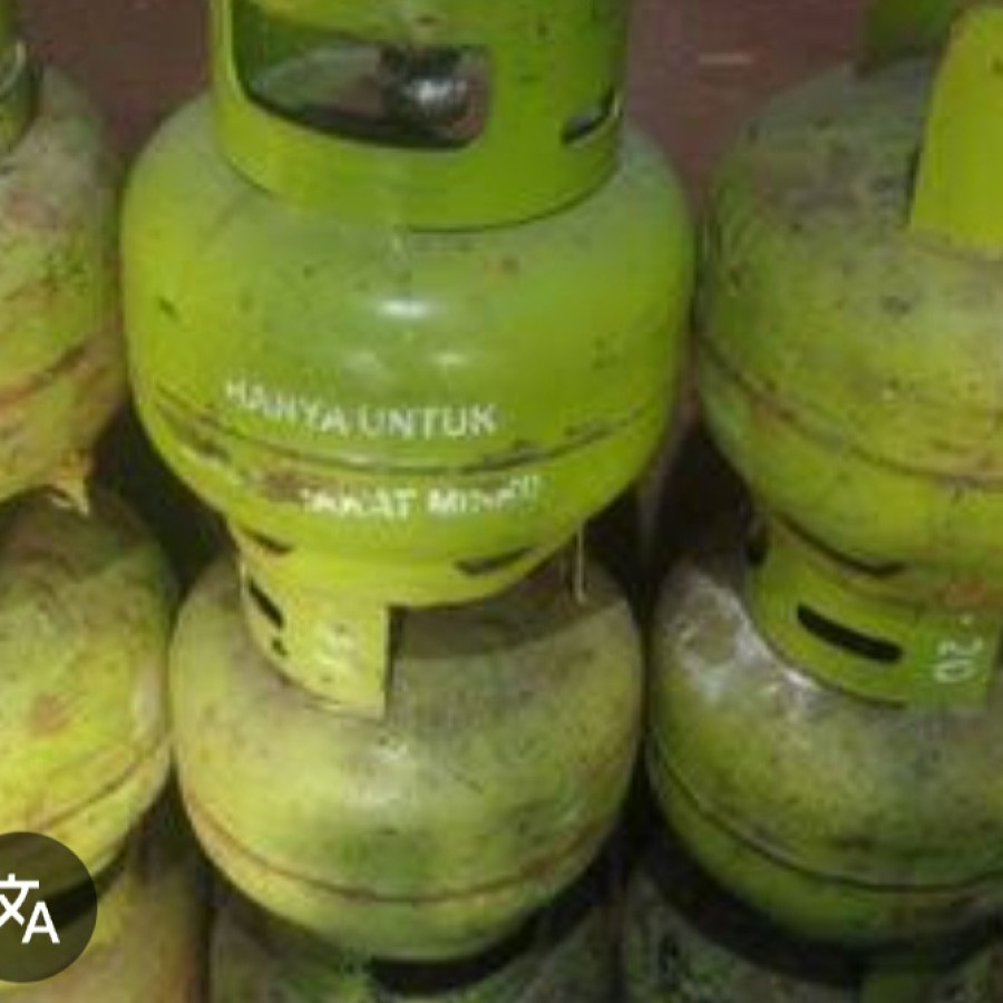Tabung Gas dan Selang - depan