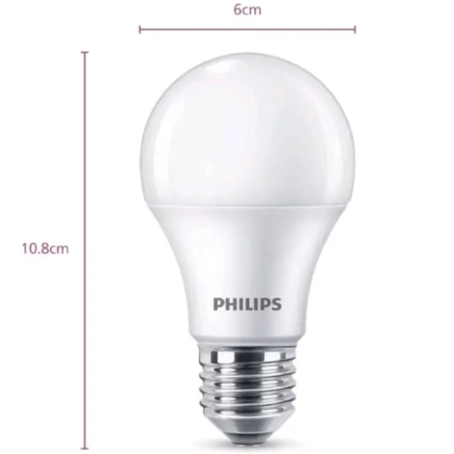 LAMPU PHILIPS LED  1O WATT - depan