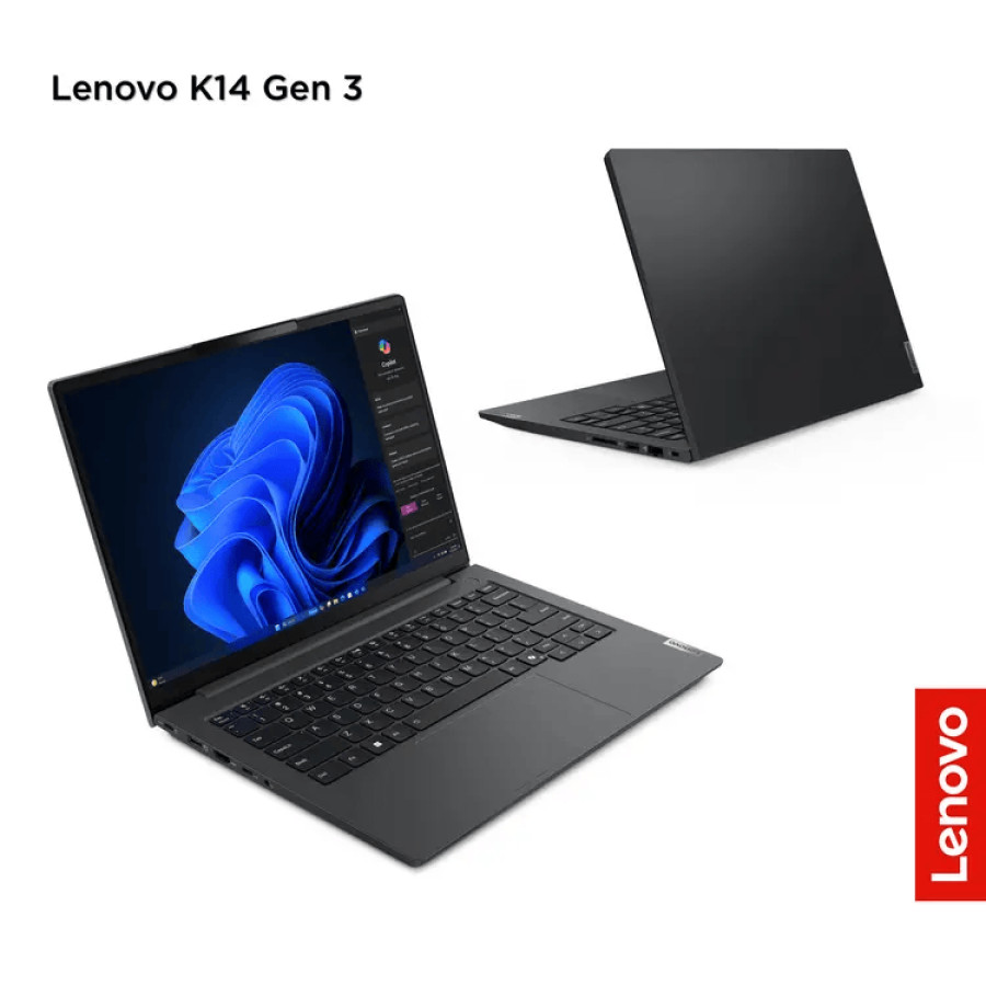 Lenovo Notebook K14 Gen 3 Intel Ultra5 - 21KL001AID - 8 GB DDR5 / 512 GB SSD / 14" WUXGA / Win 11 Pro - utama