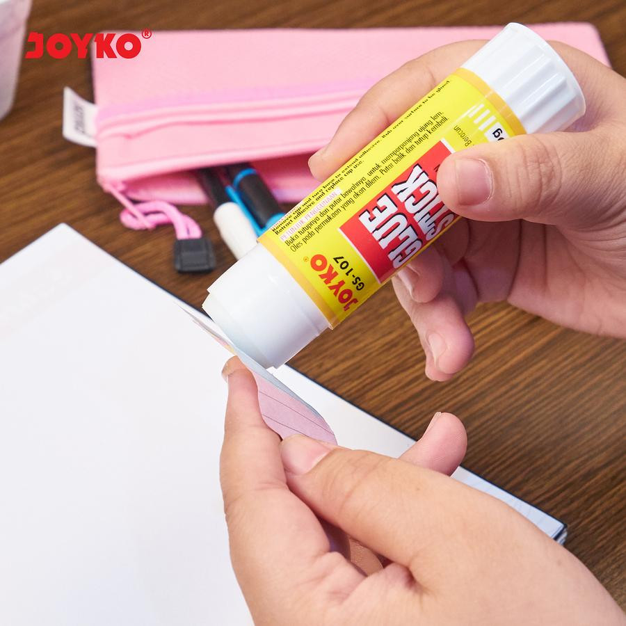 Lem Kertas Stick 36 gr Joyko - depan