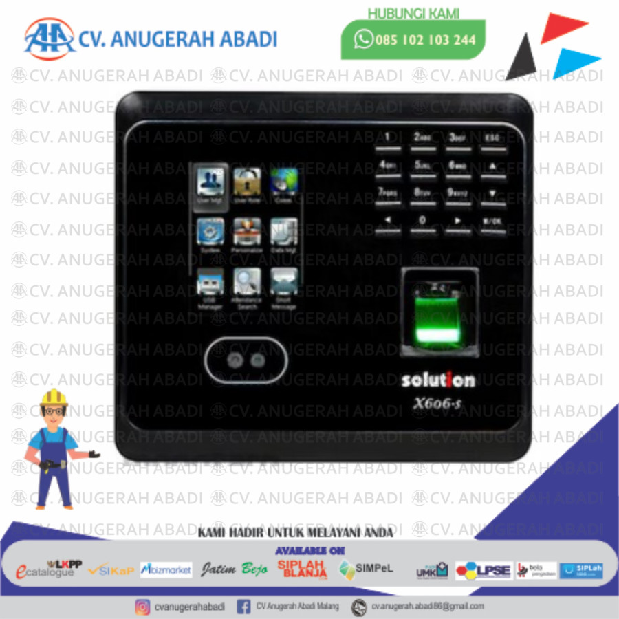 SOLUTION Finger Print X606-S