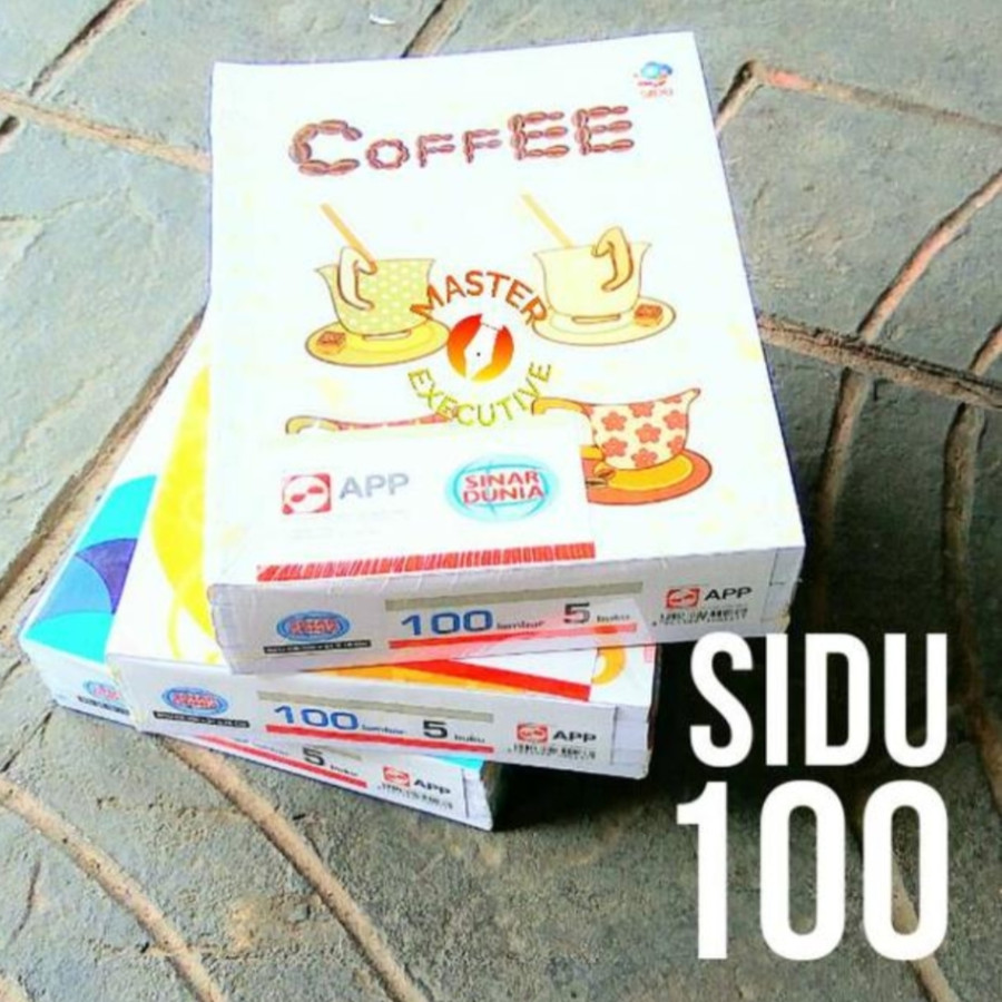 Buku tulis Sidu isi 100 - utama