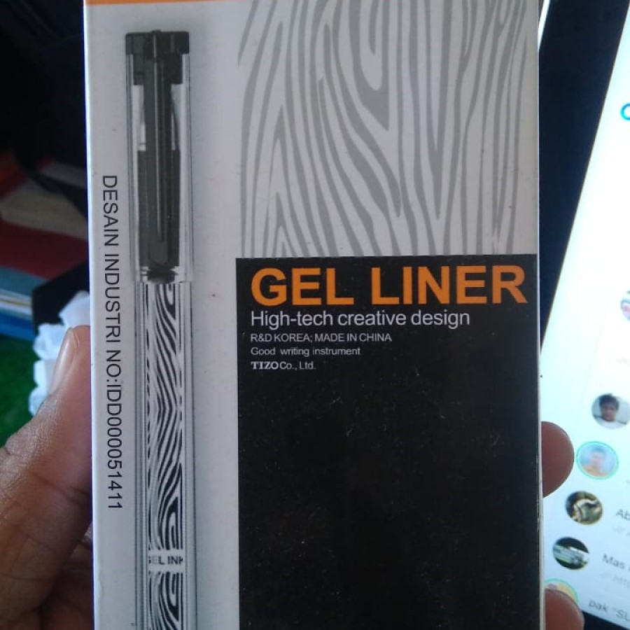 Bolpoint Gel Liner 1.0 merk TIZO