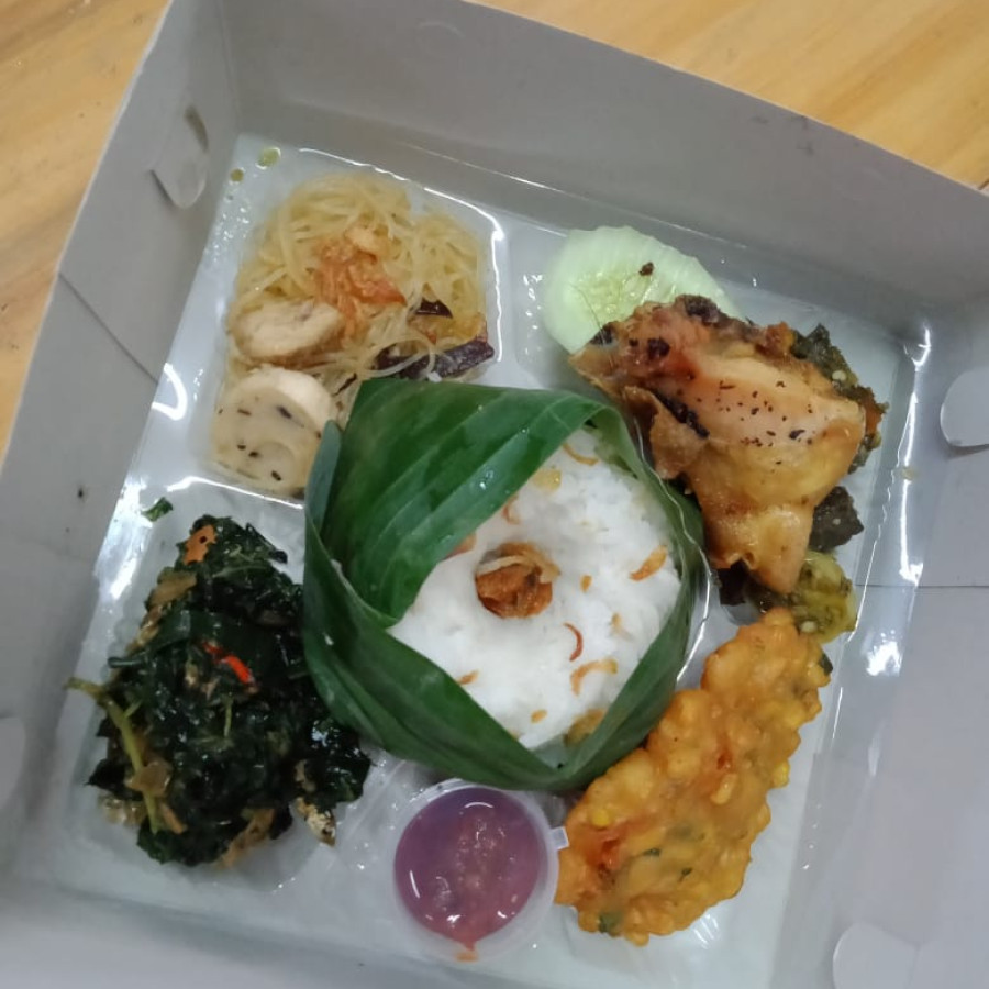 nasi kotak paru