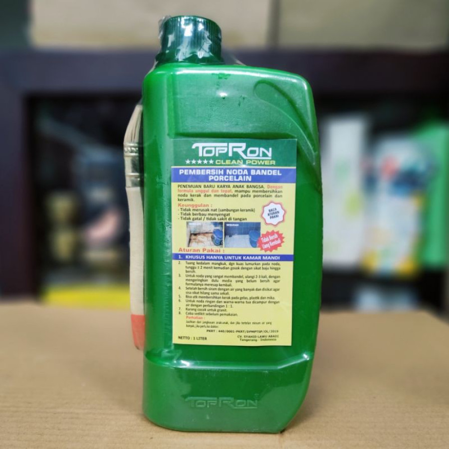 Pembersih Porselen Topron 1lt