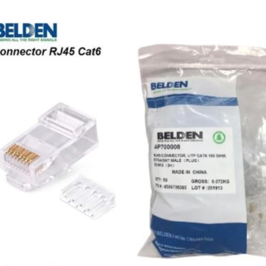 Belden Connector Rj45 Utp Cat.6