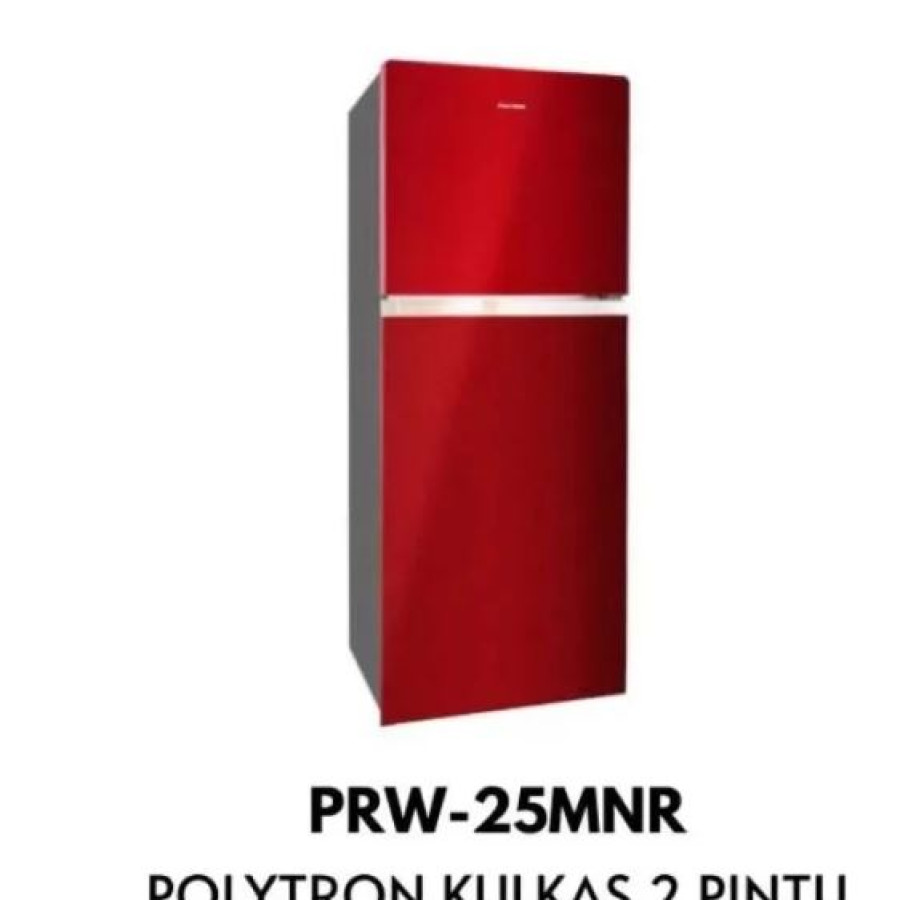 LEMARI PENDINGIN Double Door 260 Liter PRW29MNR POLYTRON - utama