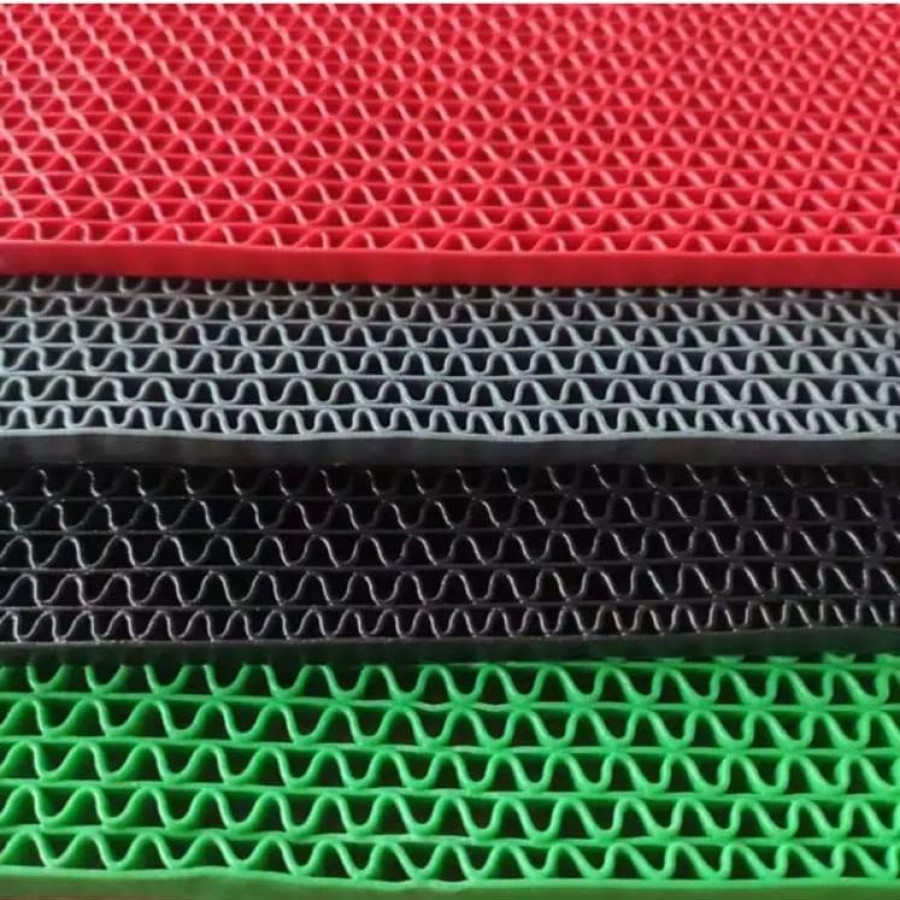 Keset bahan karet - detail