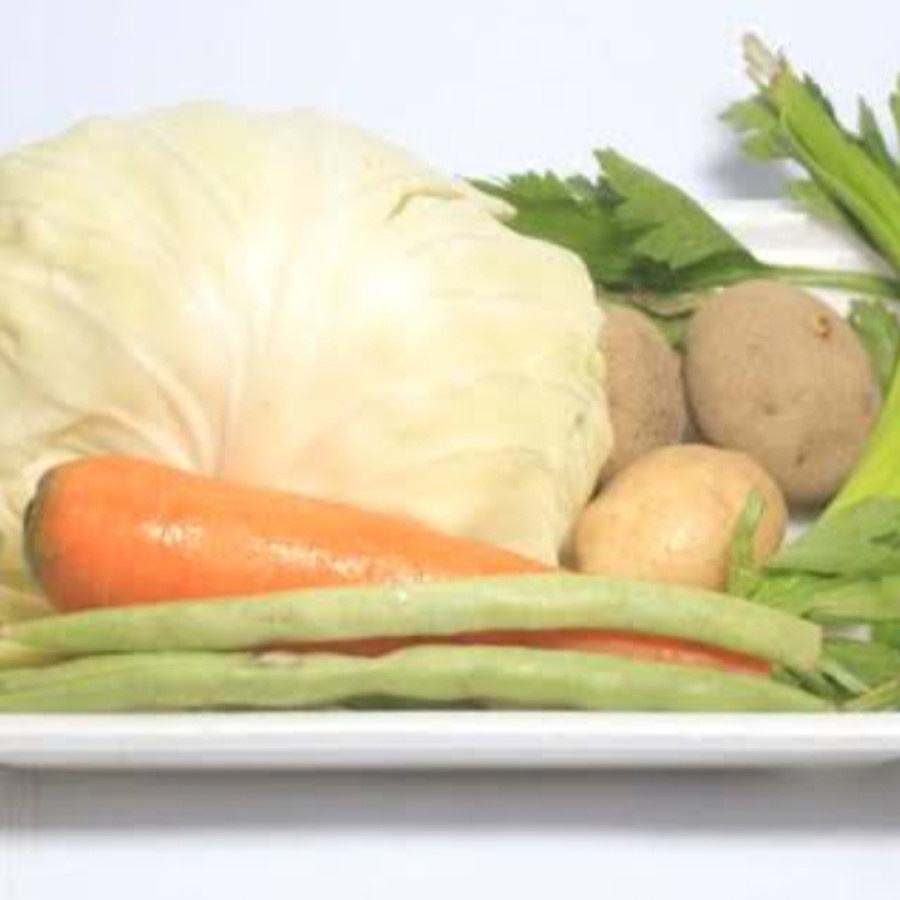 Paket bahan sayur sop - samping