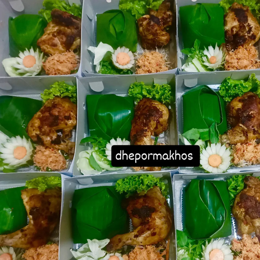 nasi ayam bakar padang