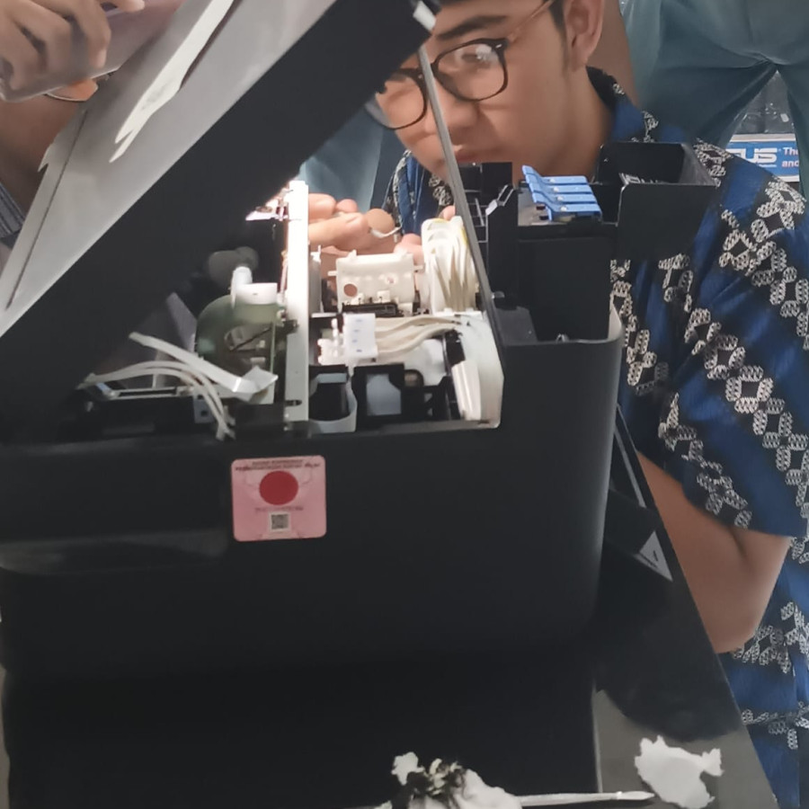 PERAWATAN DAN PEMELIHARAAN PRINTER - depan