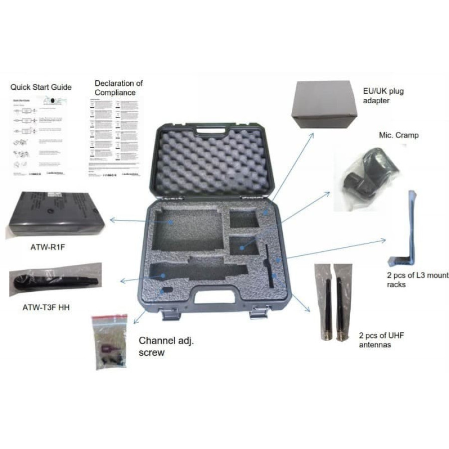 Clip On Microphone Wireless - samping