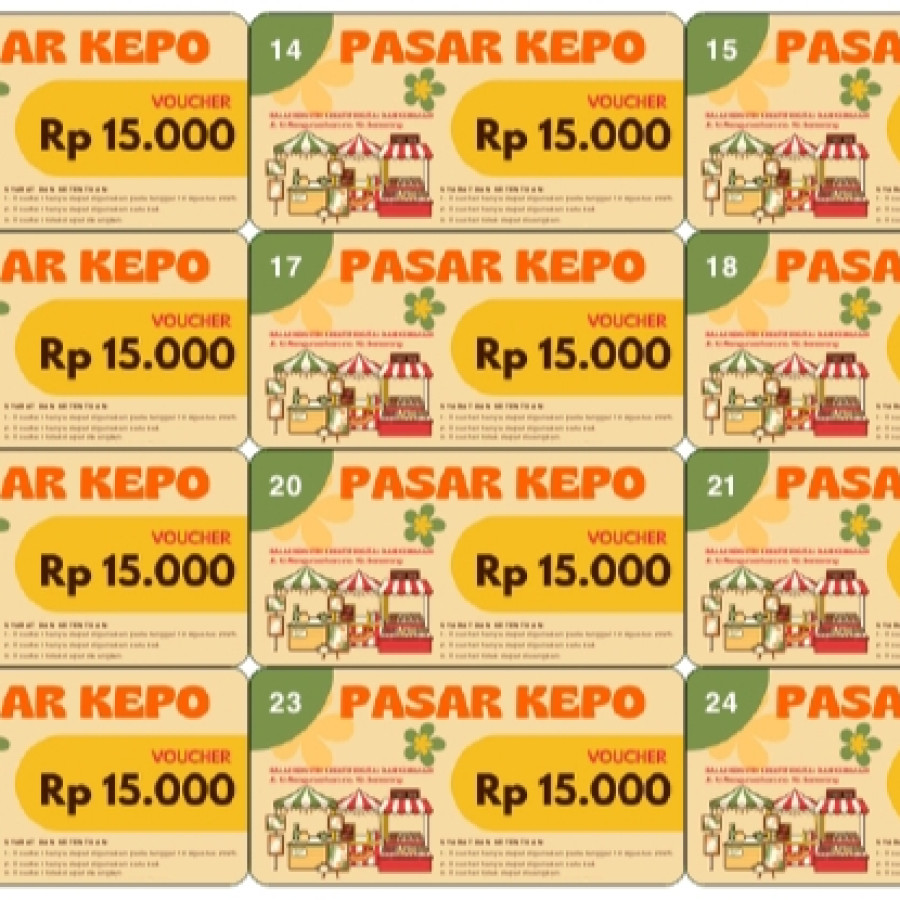 VOUCHER PAMERAN PROMOSI