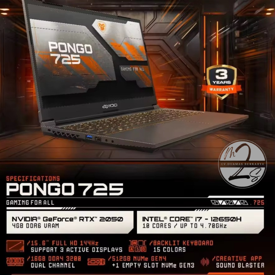 AXIO PONGO 725 - detail