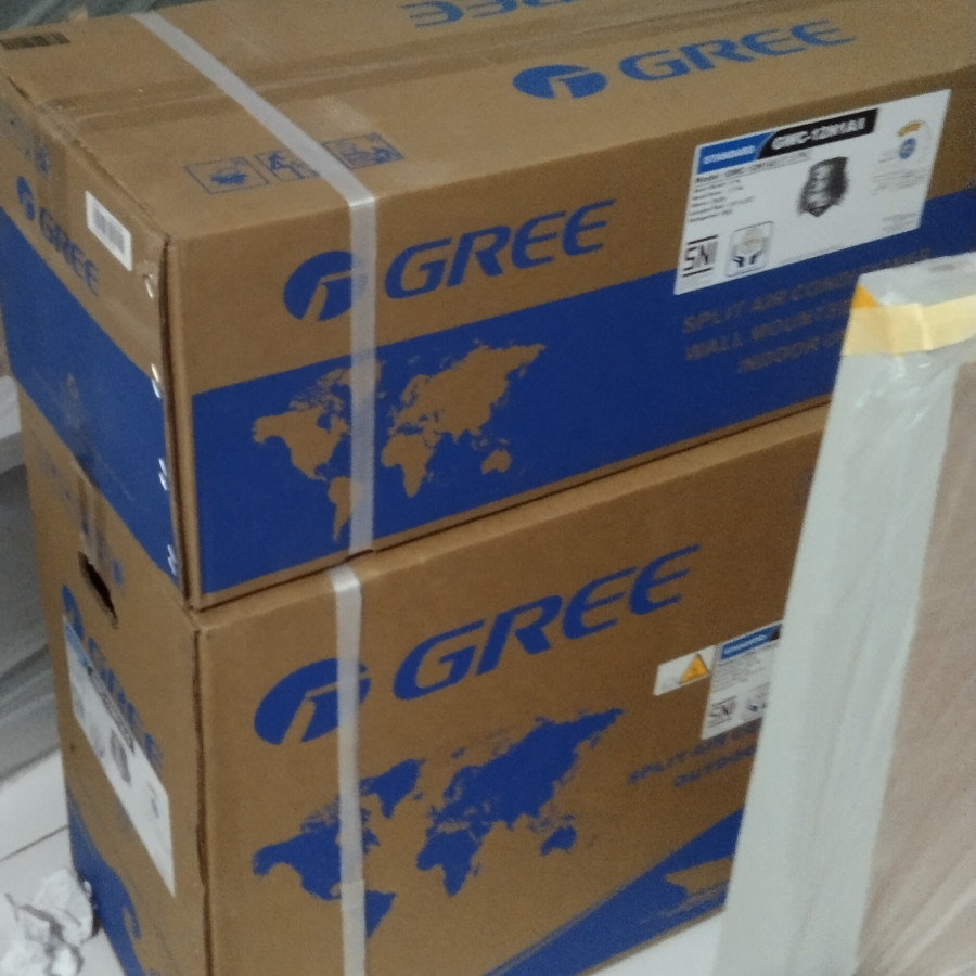 Unit AC baru dan pemasangan