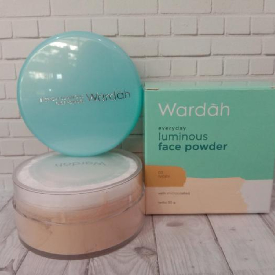 Bedak Tabur Merk. Wardah
