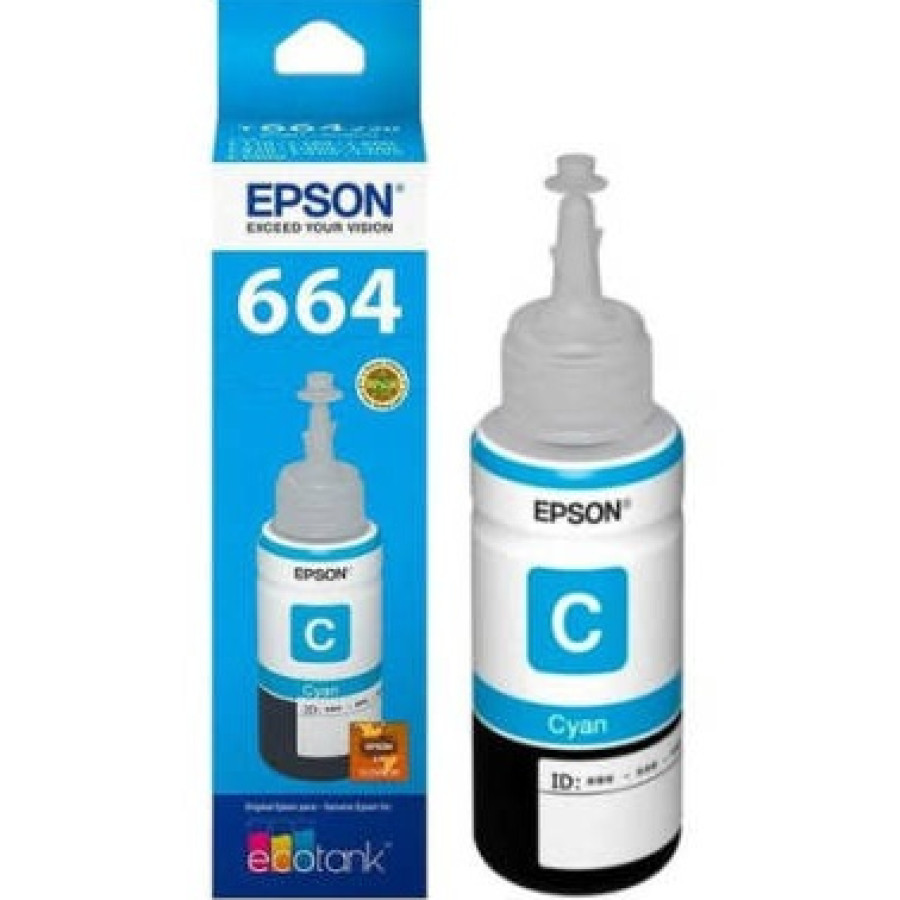 Tinta Printer Epson Cyan No 664