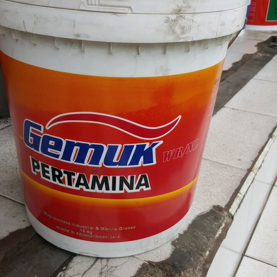 stempet gemuk pertamina grease - samping
