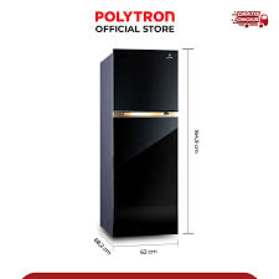 POLYTRON Kulkas 2 Pintu Belleza Big Liter 300 Liter PRM 430X
