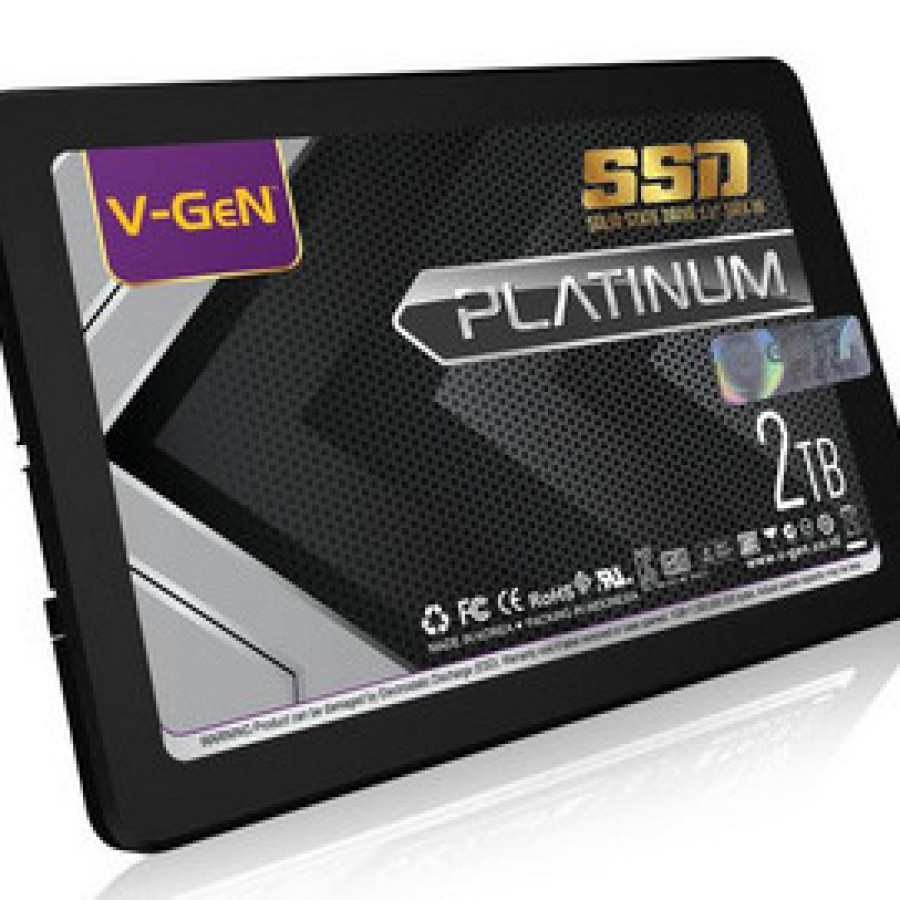 SSD Sata 2.5 Inch 2 TB V-Gen Platinum - depan