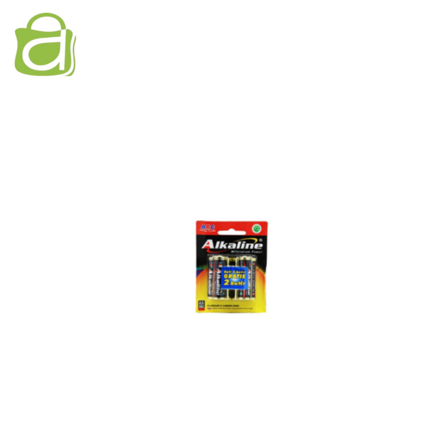 ABC BATERAI ALKALINE AA 2 LR 06 B4+2