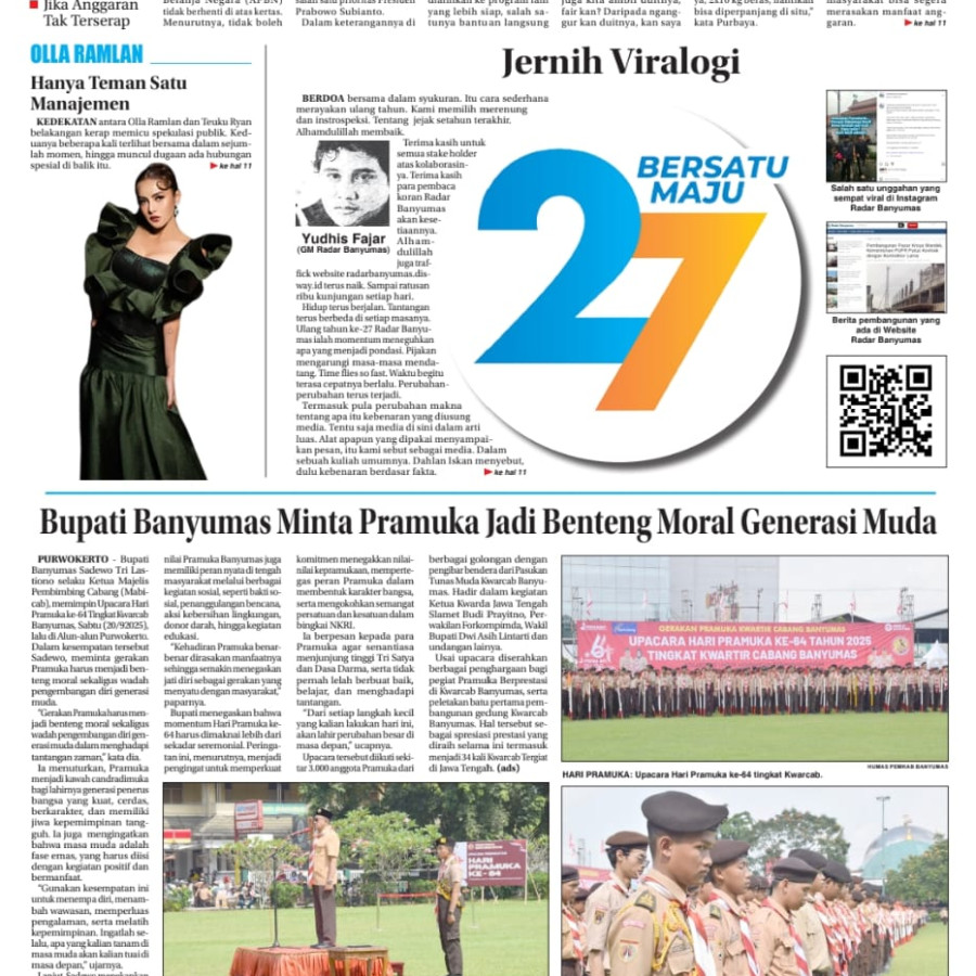 Blow Up di media online Radar Banyumas