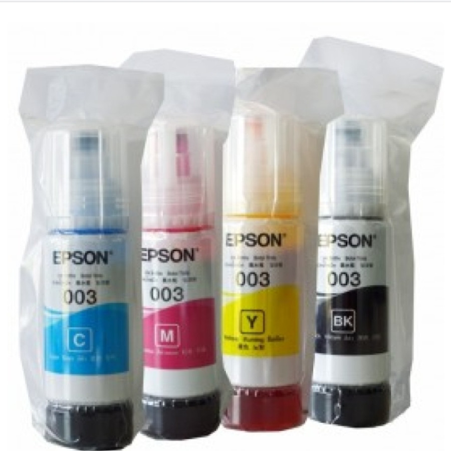 Refill tinta infus merk Epson ber ID botol 60 ml warna hitam (black)