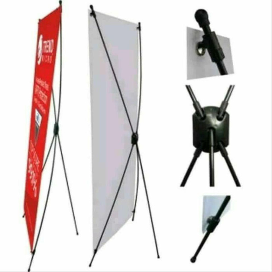 Jasa Pembuatan X-Banner - depan