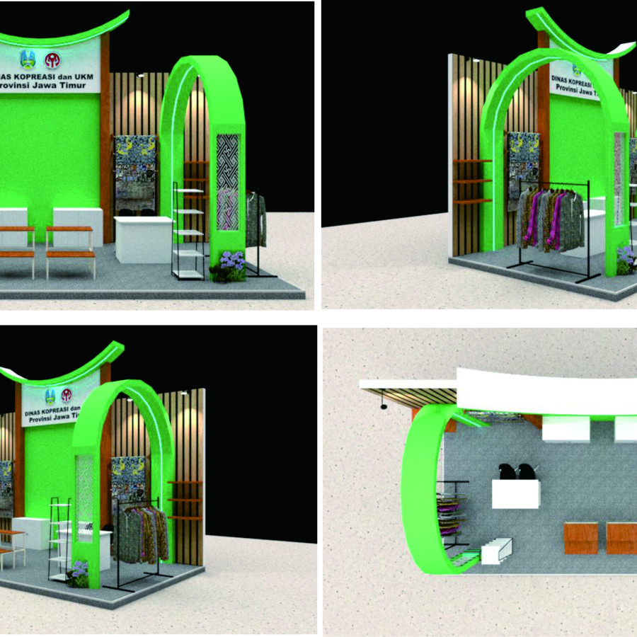 Dekorasi Stand - detail