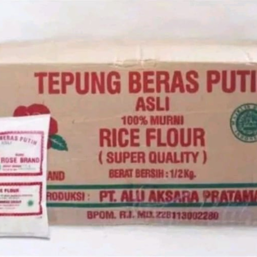 tepung beras putih rose brand