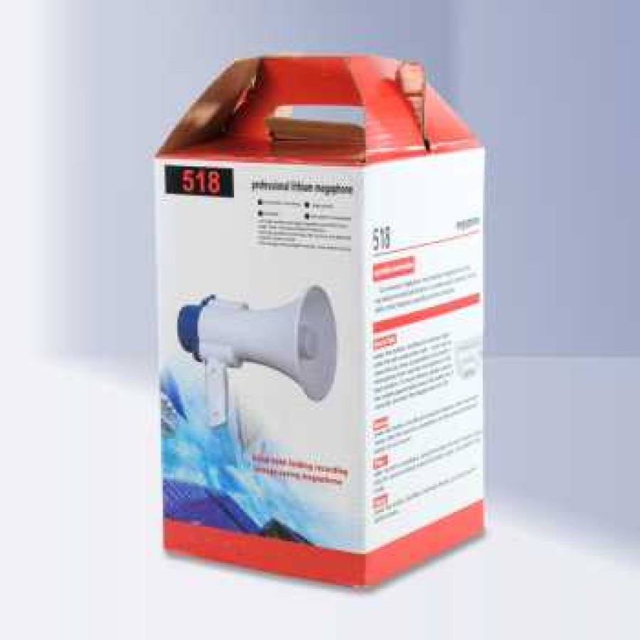 Taffware Pengeras Suara Megaphone dengan Fungsi Rekaman - 518 - White - detail