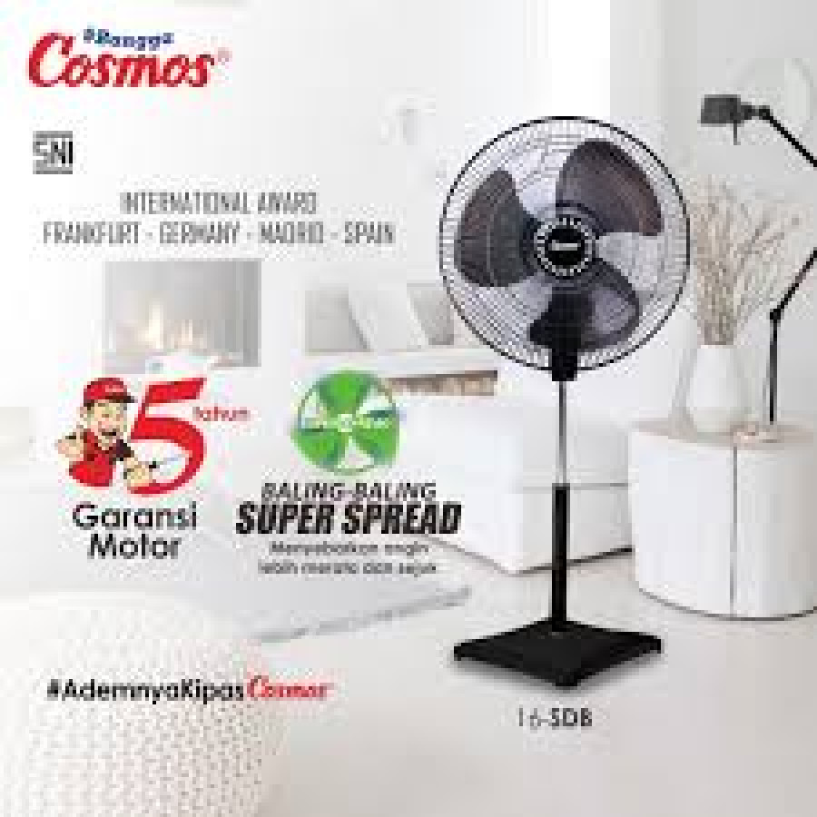 Kipas Angin Besi COSMOS Tif - 1801 Sn - depan