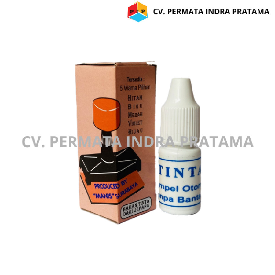 TINTA MANIS/TINTA STEMPEL OTOMATIS TANPA BANTALAN MEREK GADING MURNI