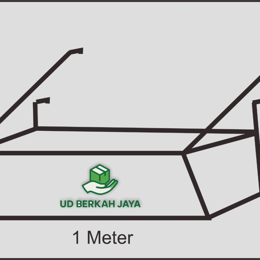Tempat Palungan Pakan Ternak - depan