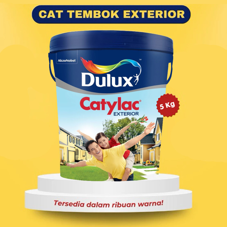 Cat Tembok Interior/Exterior DULUX CATYLAC 5Kg