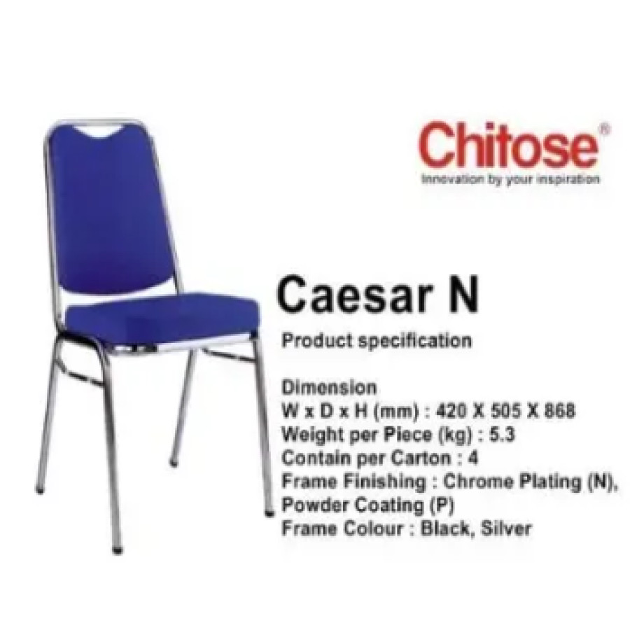 Kursi Susun Chitose - type CAESAR N - utama