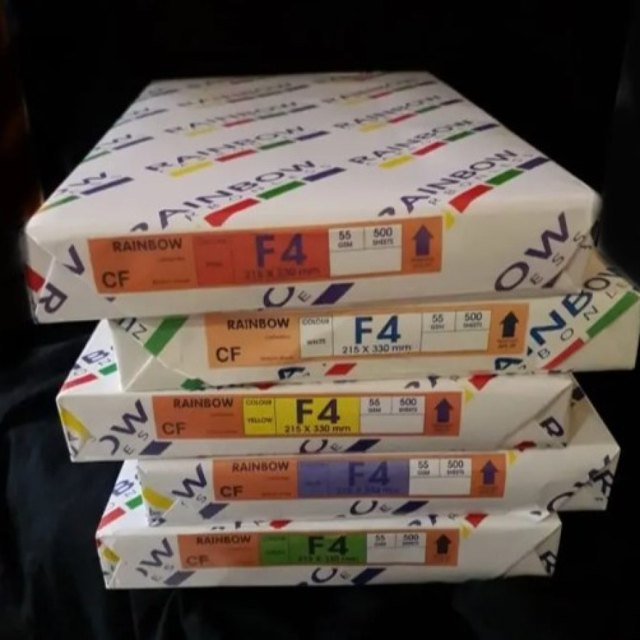 Kertas NCR F4 - Rainbow - utama