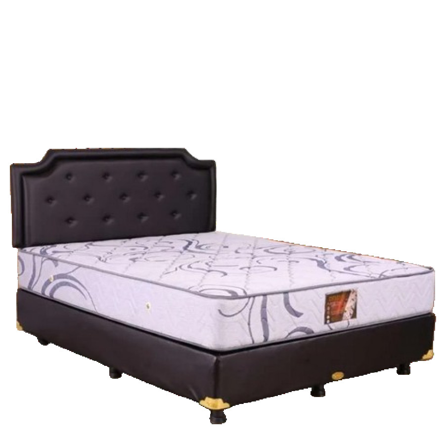 SPRINGBED CENTRAL DELUXE KASUR FULL SET 160X200 - samping