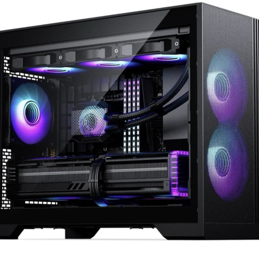 PC Rakitan Ryzen 5 B650 Motherboard 16GB DDR5 Monitor 27 Inch - detail