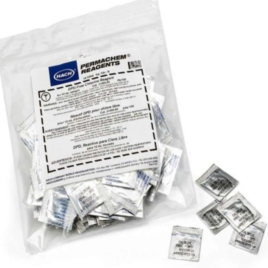 DPD Total Chlorine Reagent, Hach cat.2105669