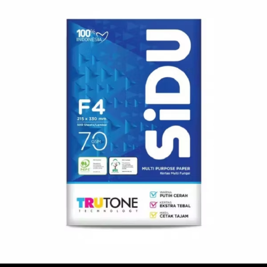 Kertas HVS 70 gr F4 SiDU