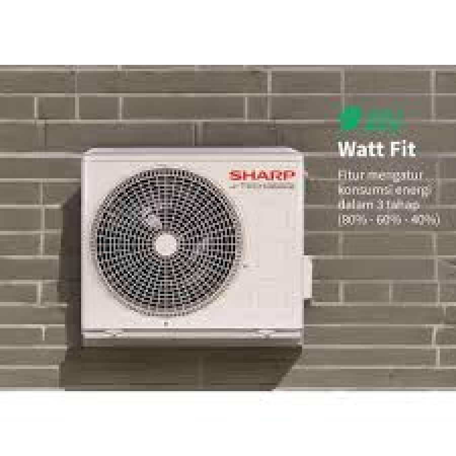 AC SHARP AH -X10BEY 1 PK (Termasuk Pemasangan) - depan