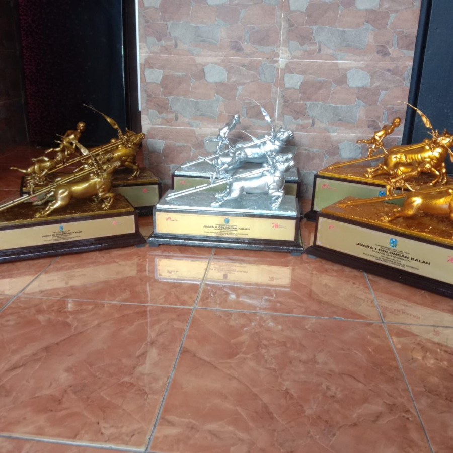 Tropi Karapan Sapi Piala Presiden Juara II  Golongan Kalah
