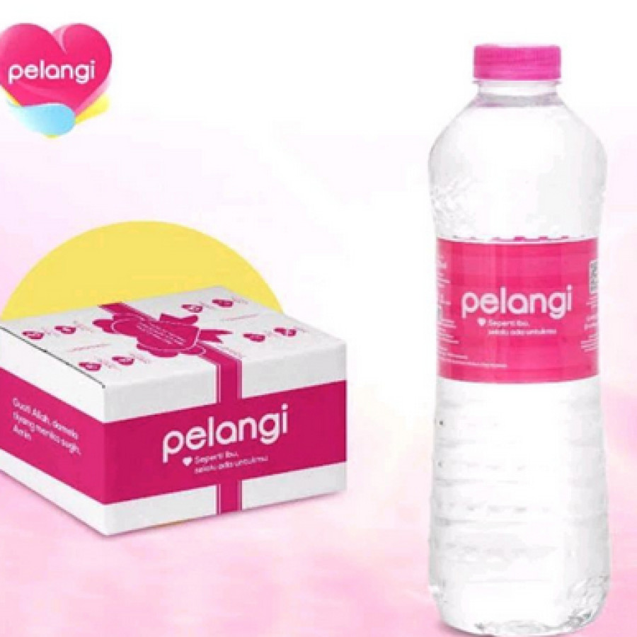 Air Minum 500ml Pelangi Karton