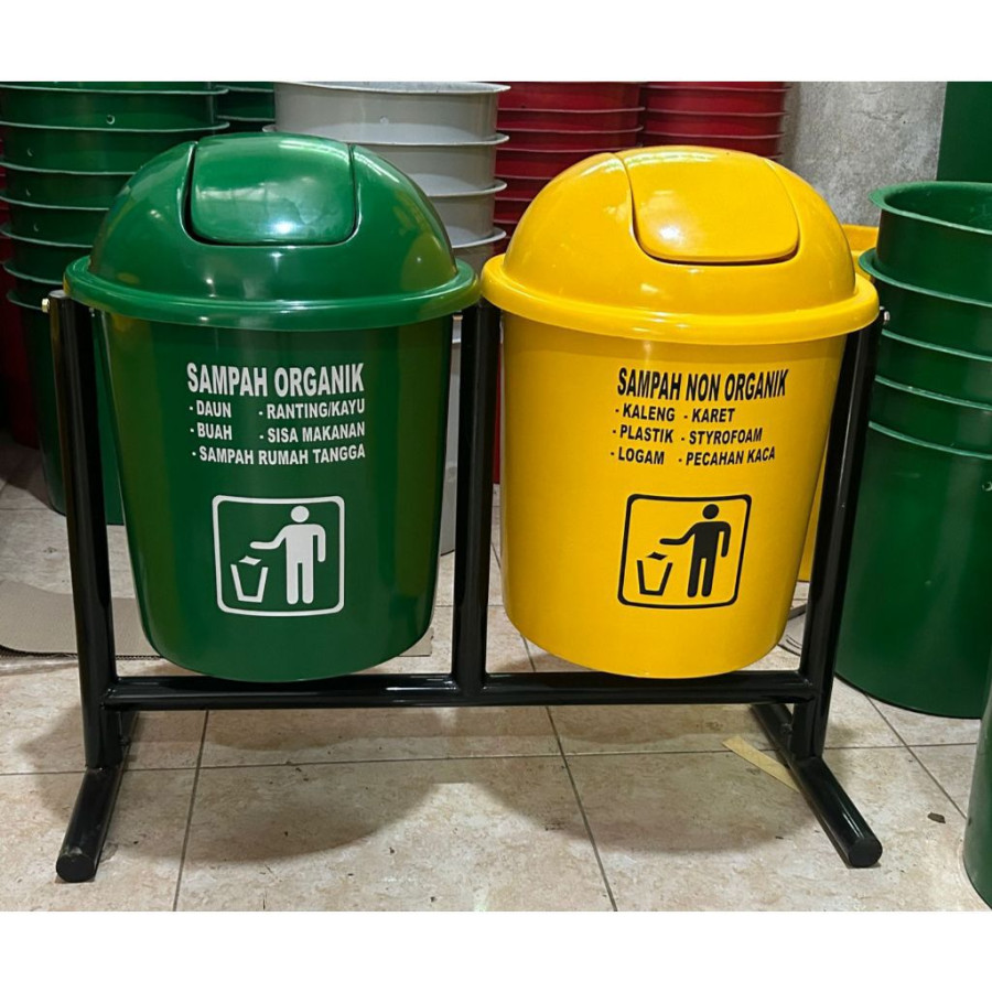 Tempat Sampah 2 Pilah Lion Star