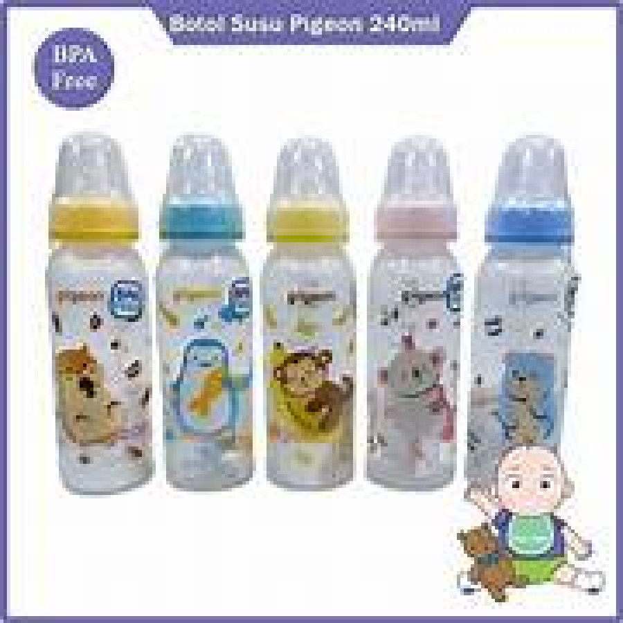 BOTOL PIGEON 240ML RP-08 CHARACTER
